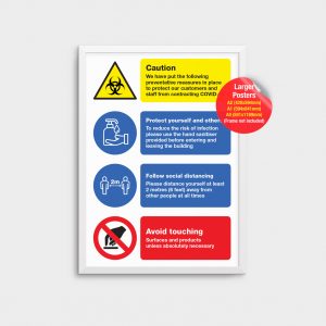 Information Poster Hazards COV05